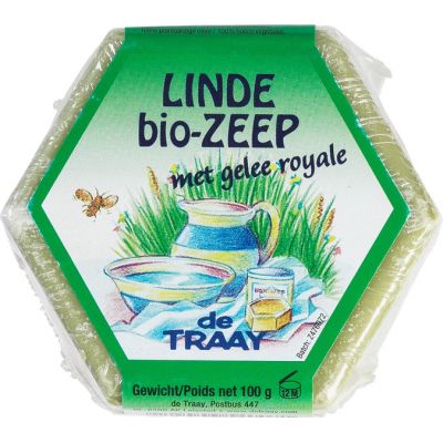 Linde-zeep met gelee royale van Traay, 12 x 100 g
